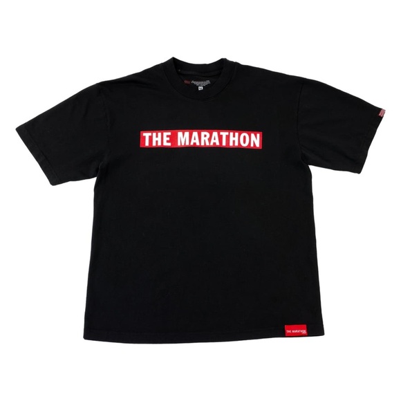 The Marathon Clothing LIMITED EDITION MARATHON BAR T-SHIRT - BLACK | NEW/NWT♥️ - Picture 1 of 6